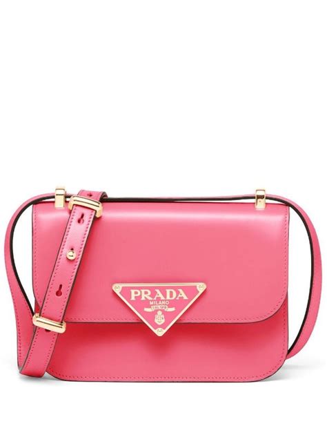 bolso prada rosa fucsia|farfetch bolsas Prada.